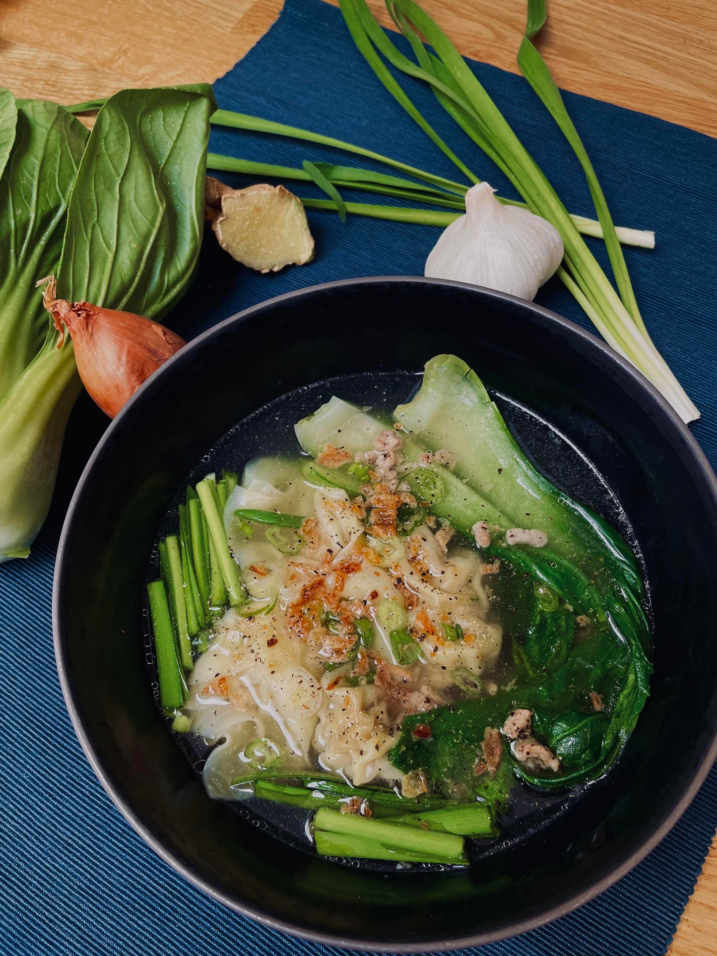 Súp Hoành Thánh - Wontonsoep