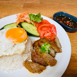 Cơm Tấm Chay - Veggie Vietnamese broken rice (NIEUW!!!)